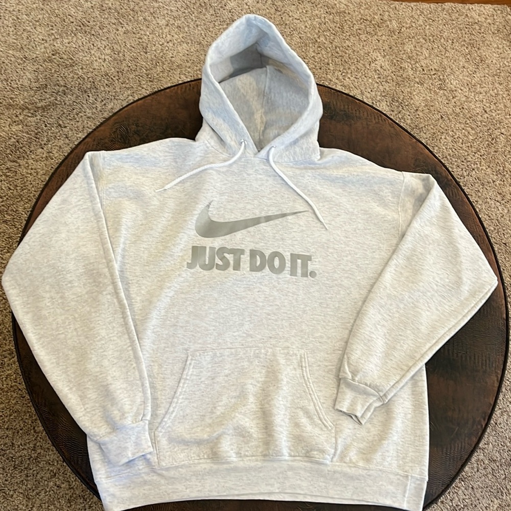 Nike Hoodie. Gray. Fits like a size Large.